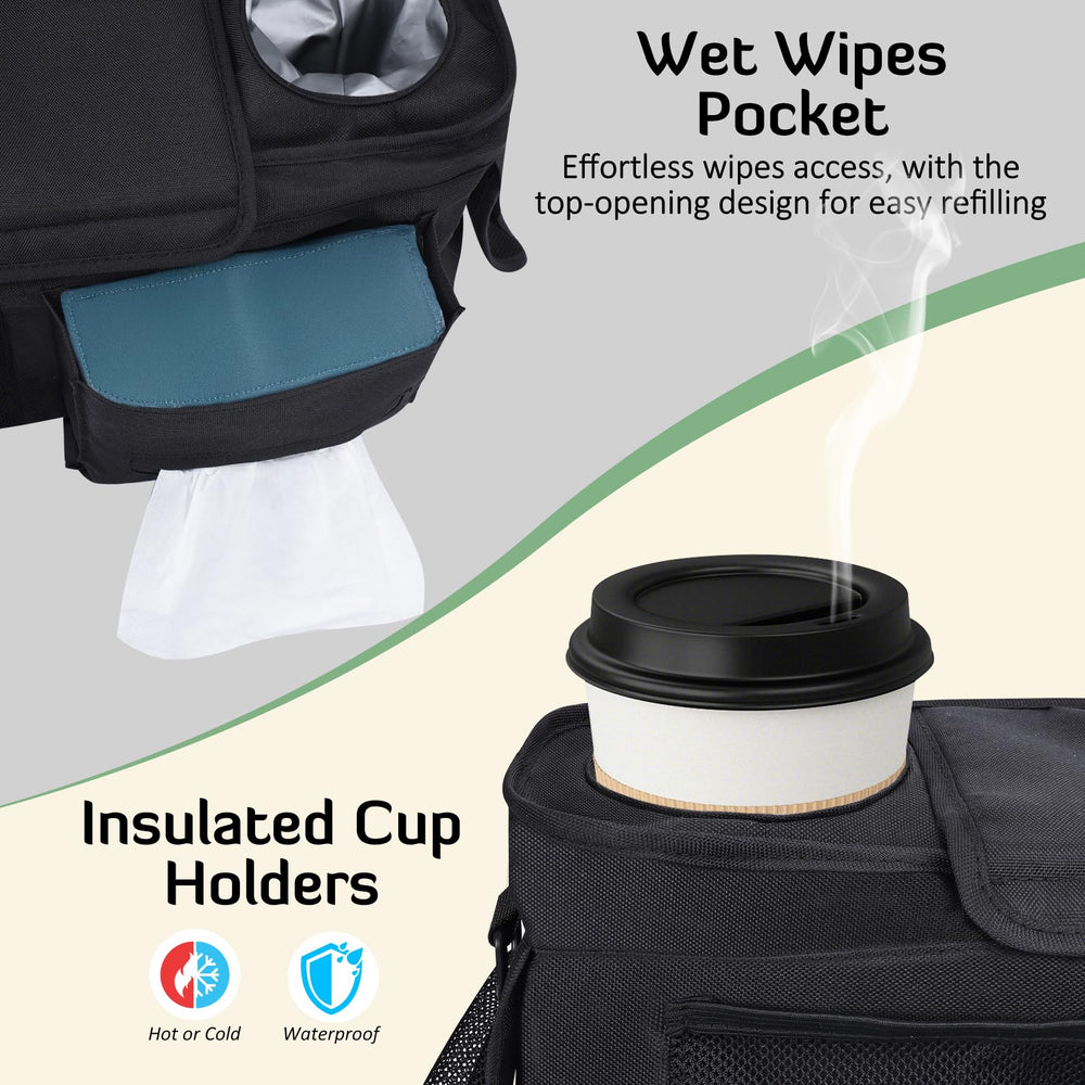 INFANZIA durable oxford fabric resists splashes and daily wear
