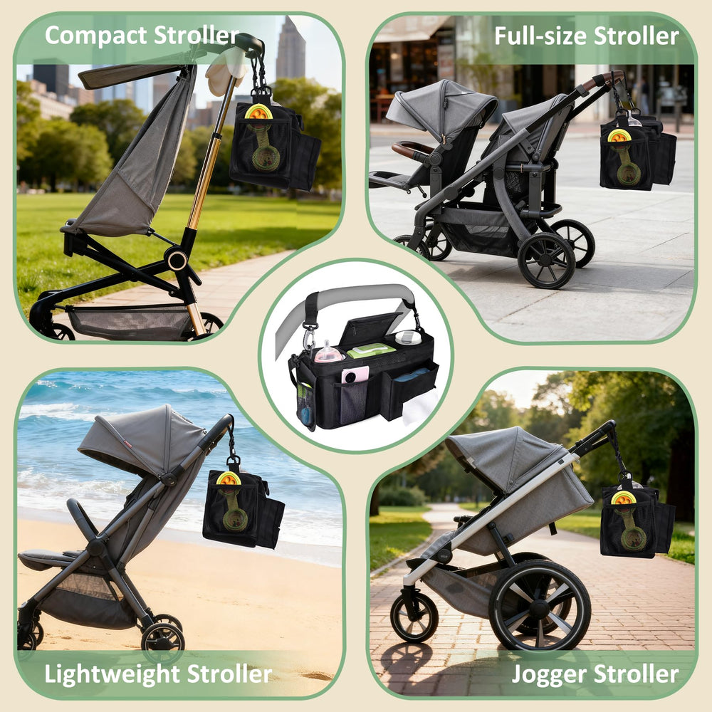 INFANZIA machine-washable design simplifies cleanup after outings