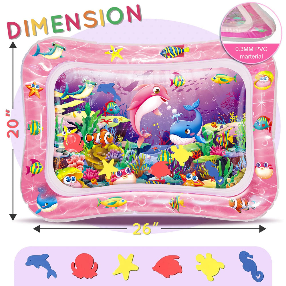 Infinno Tummy Time Water Mat safety materials ensure child-friendly use