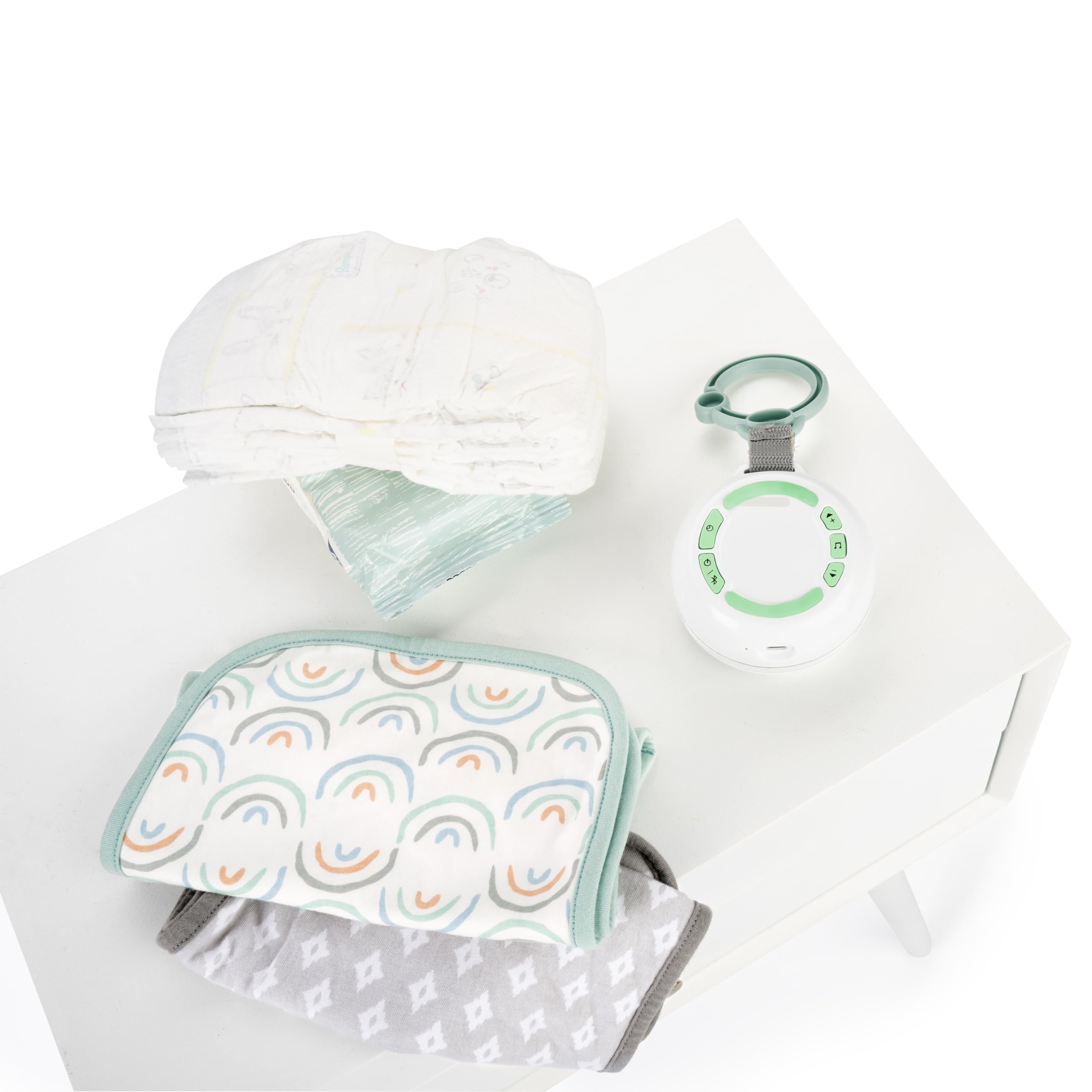 From baby to toddler, the Pock-a-Bye grows with your child’s listening needs.
