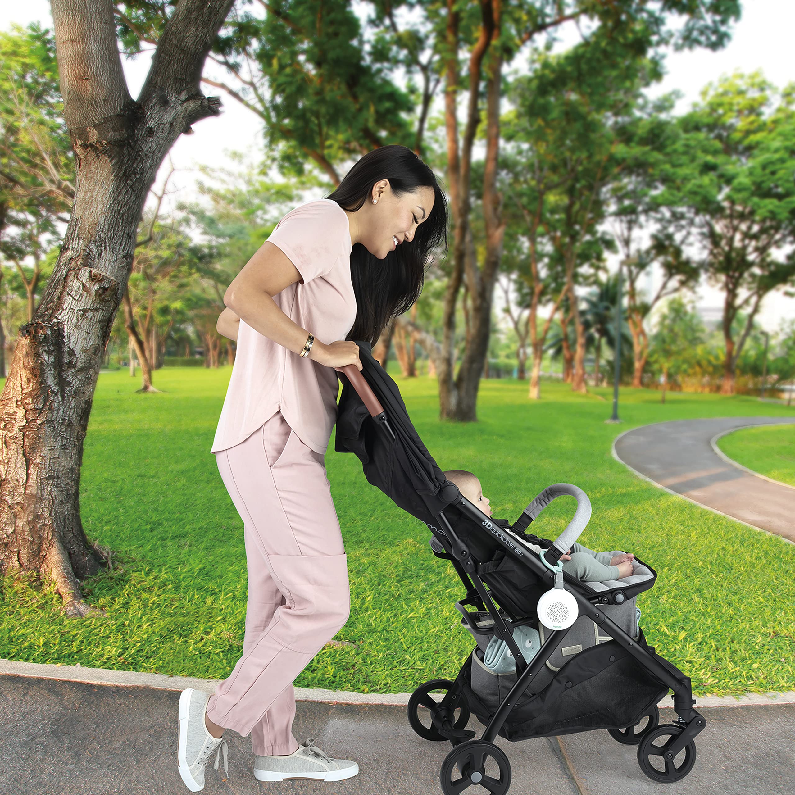 Pock-a-Bye timer feature set to 60 minutes for a nap routine.