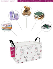 INGHUA rectangular storage basket toy organizer use keeps play areas neat and accessible