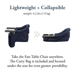 Inglesina Fast Table Chair portable with included travel bag