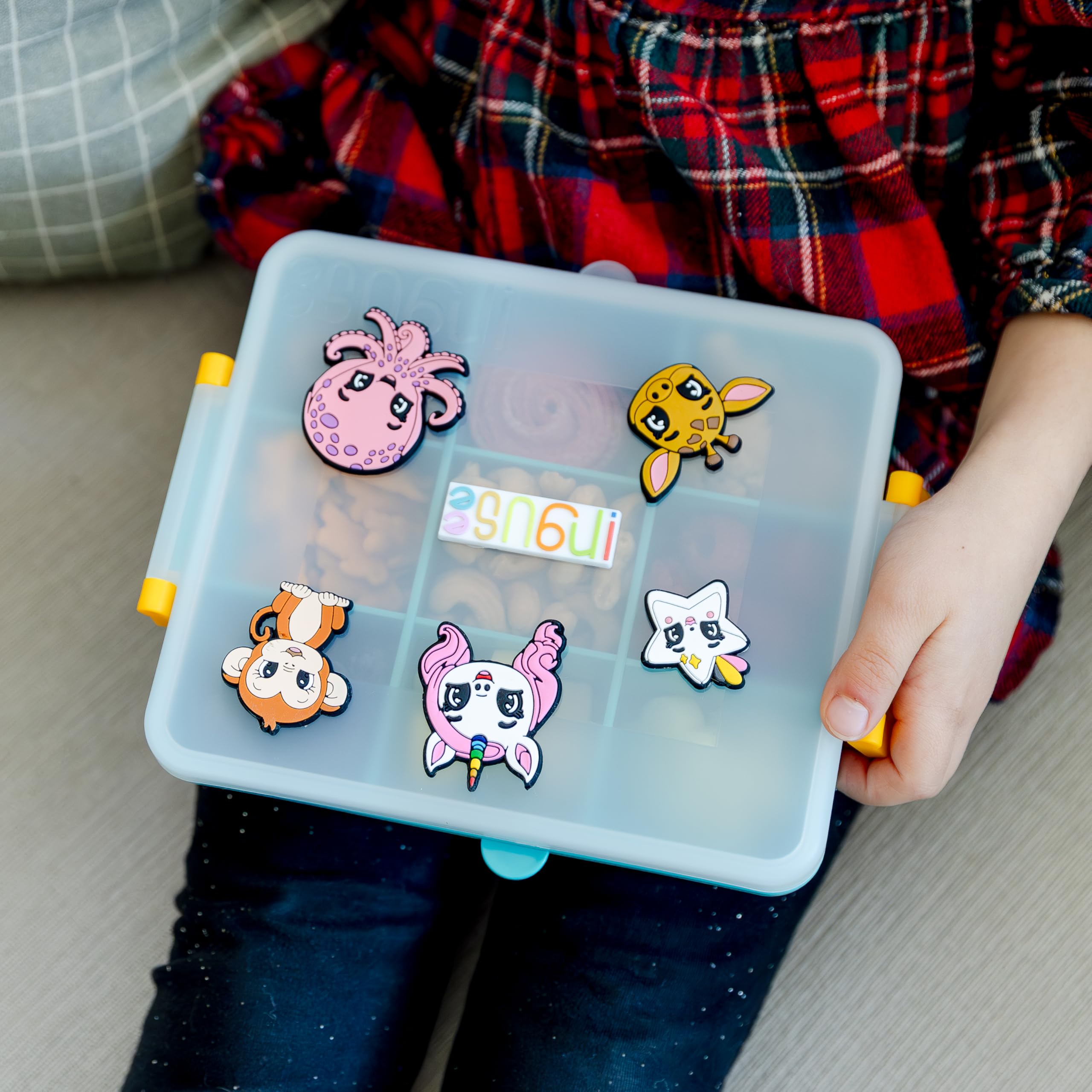 INGUSEE travel snack box portable design for on-the-go cravings.