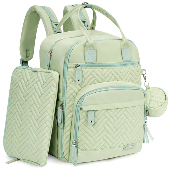 Iniuniu diaper bag backpack 4in1 offers organized on-the-go travel.