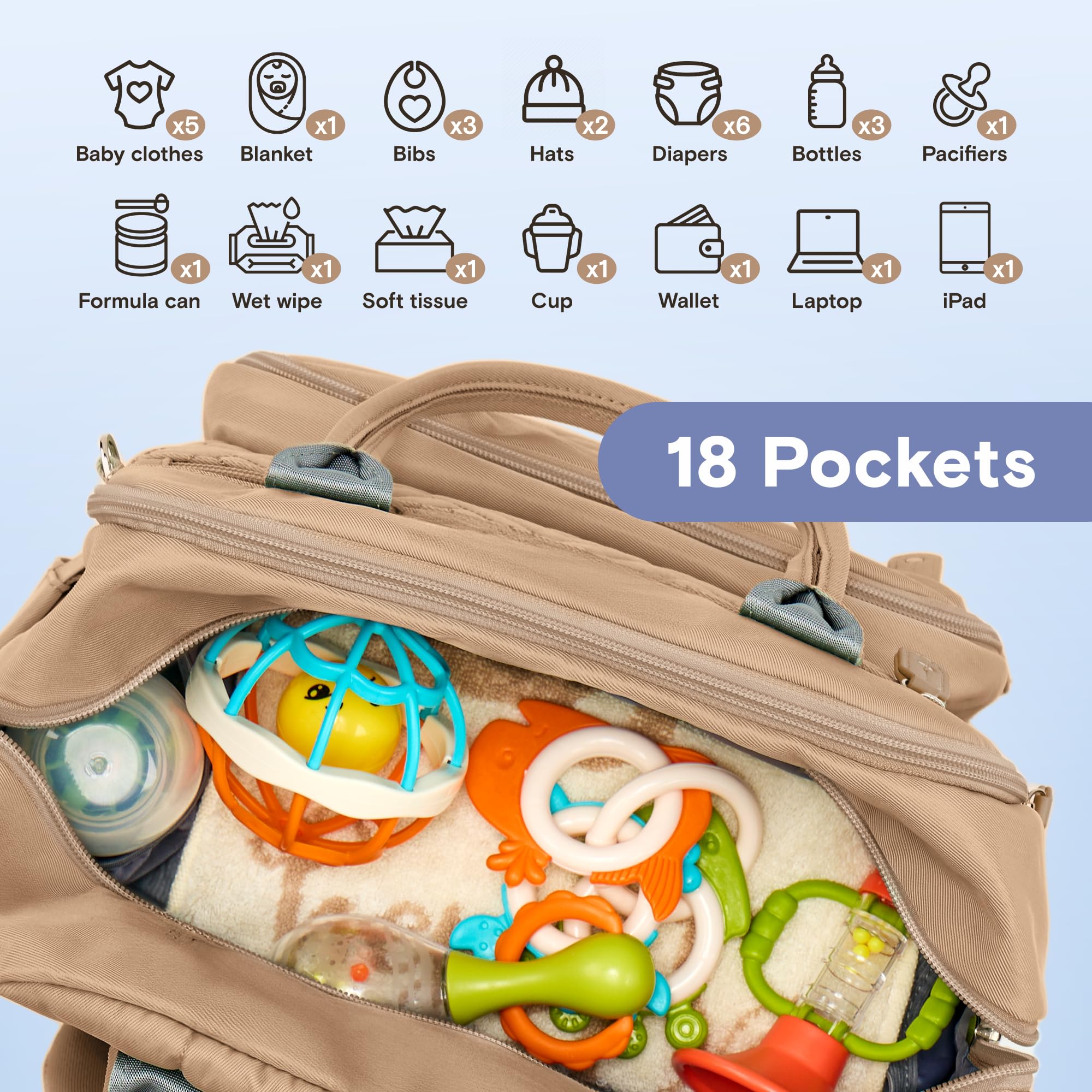 iniuniu gender-neutral style suitable for both parents
