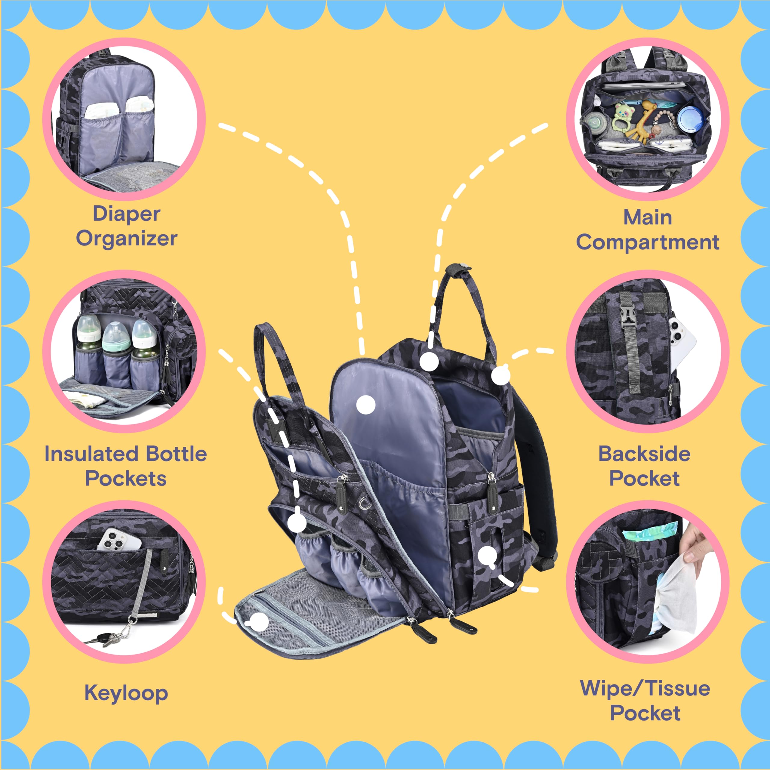 iniuniu pacifier case keeps essentials clean and within reach.