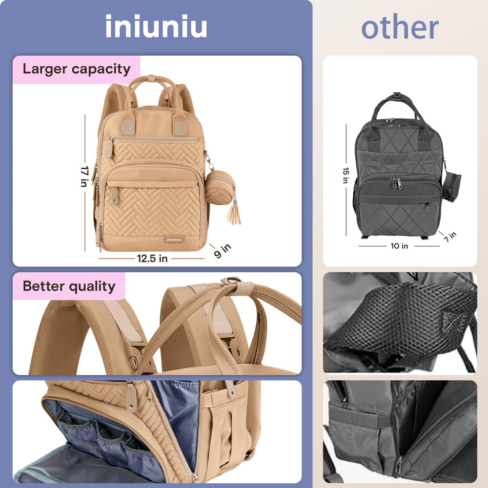 iniuniu wipes side pocket provides easy wipe access