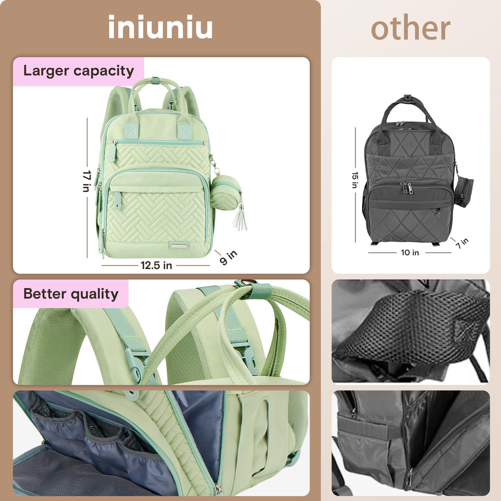 Iniuniu stroller straps enable hands-free mobility during outings.