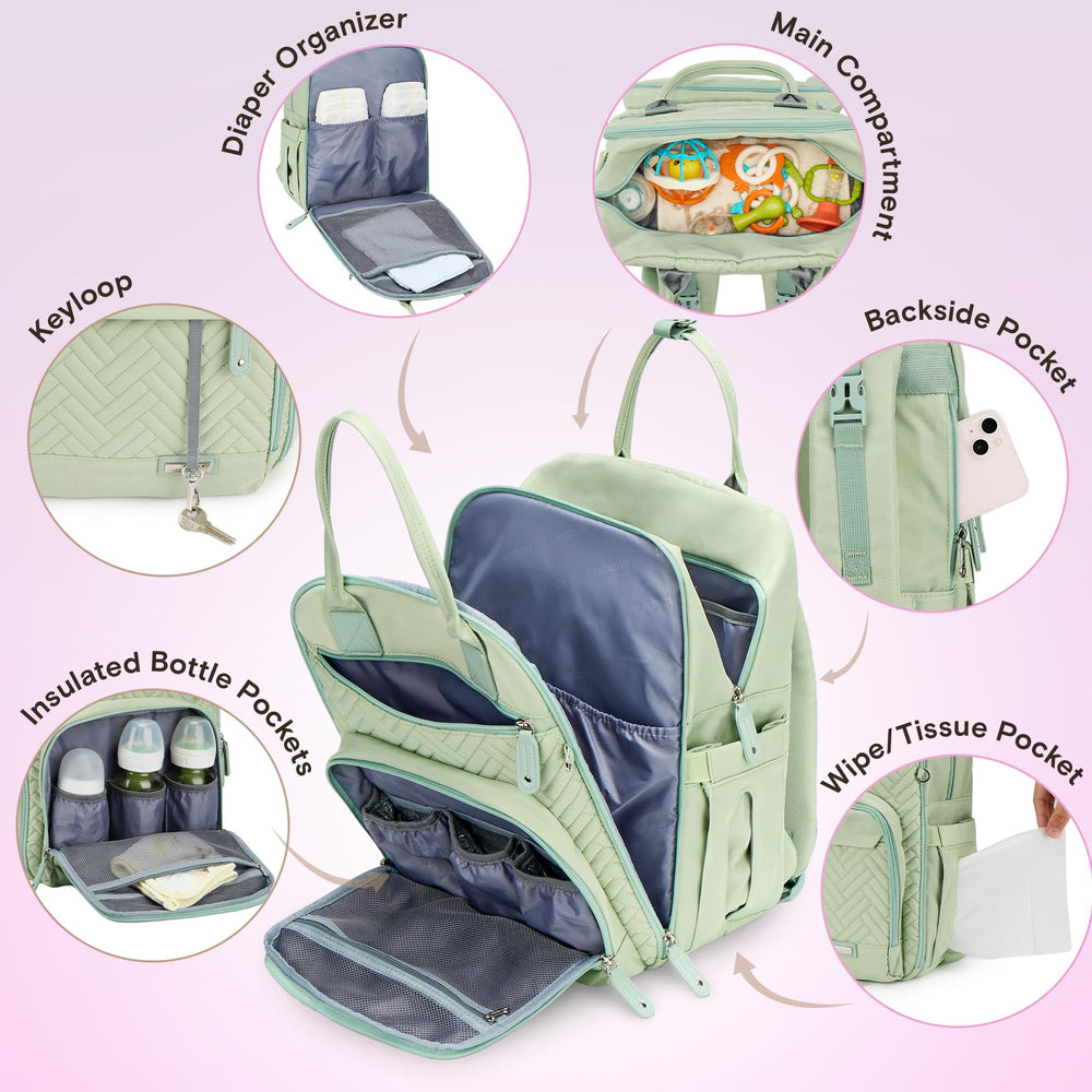 Iniuniu washable changing pad keeps diapering clean on the move.