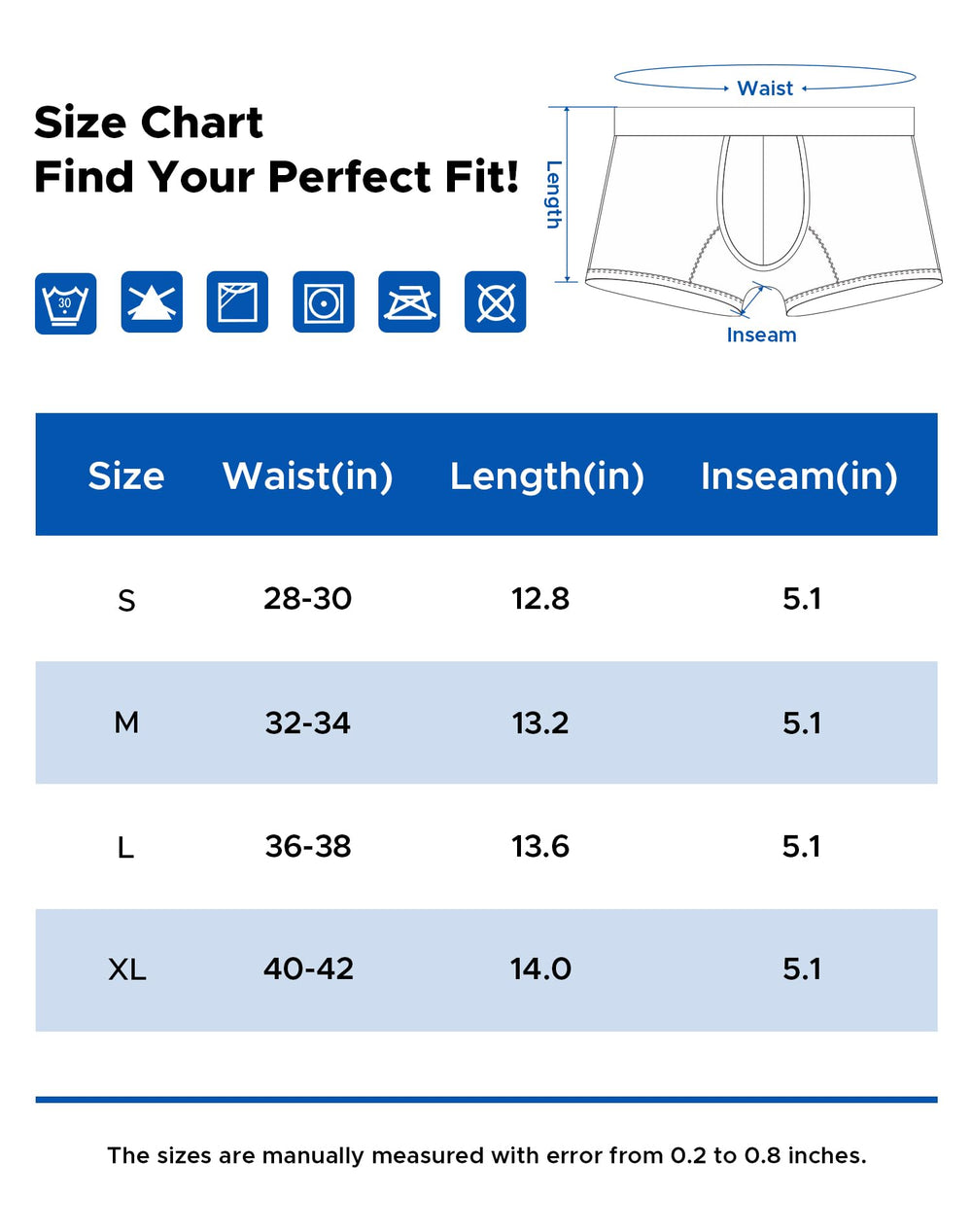 INNERSY reusable underwear icon for washable, durable design.