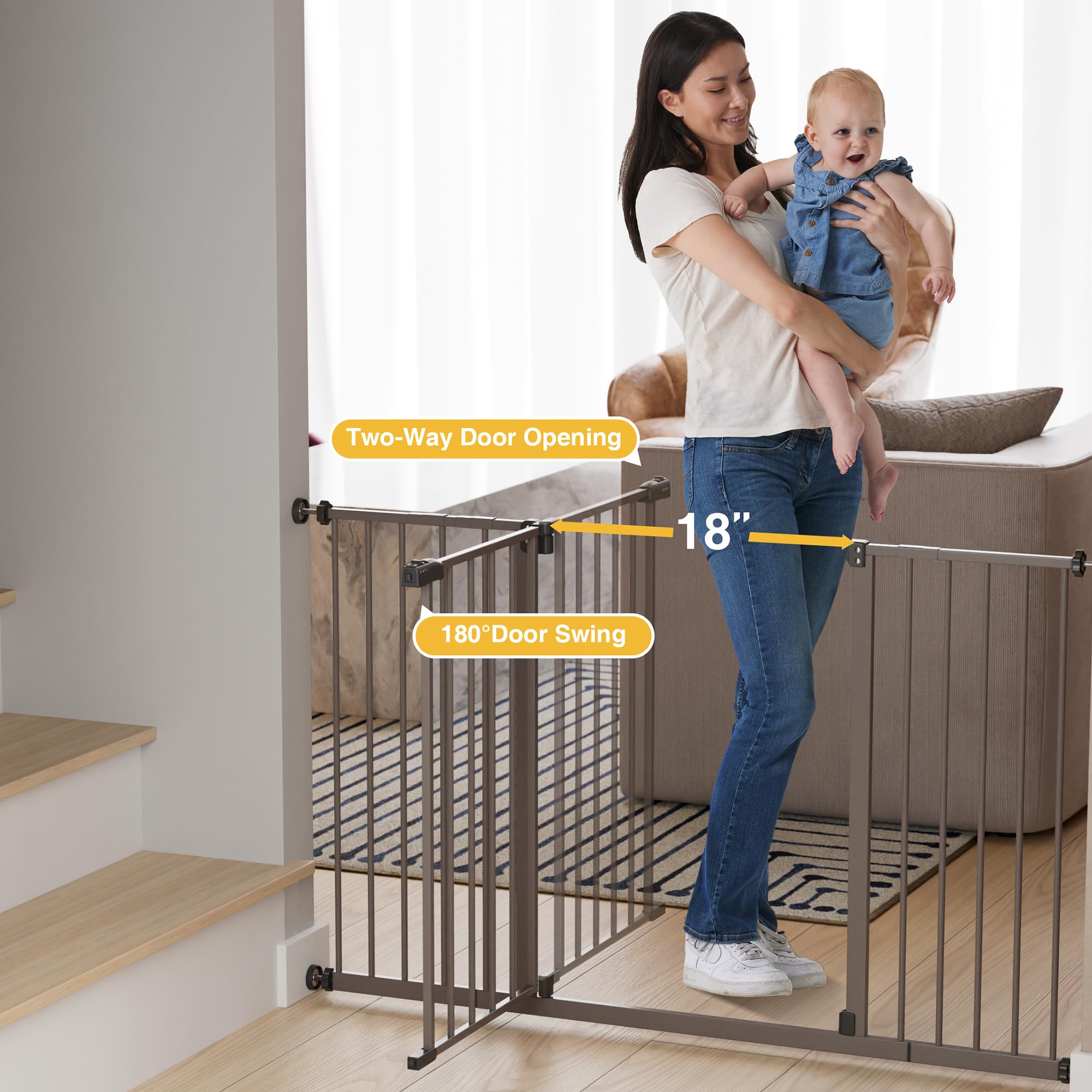 InnoTruth hardware mount option provides a permanent, sturdy barrier