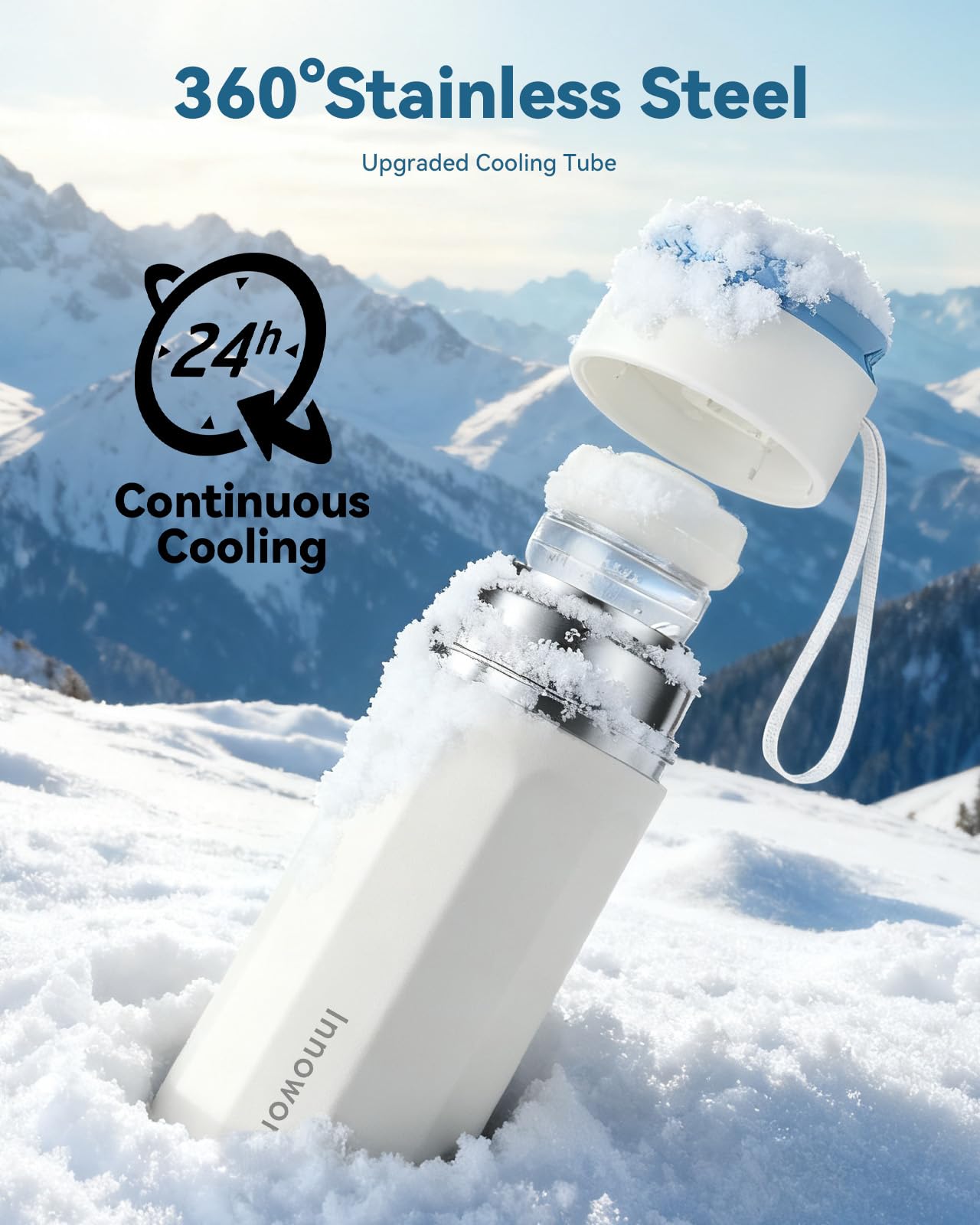 Innoworld unit highlights food-grade SUS304 body and BPA-free bottle