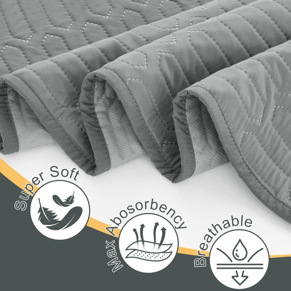 INOORO Underpad ultra-absorbent core quickly wicks moisture away