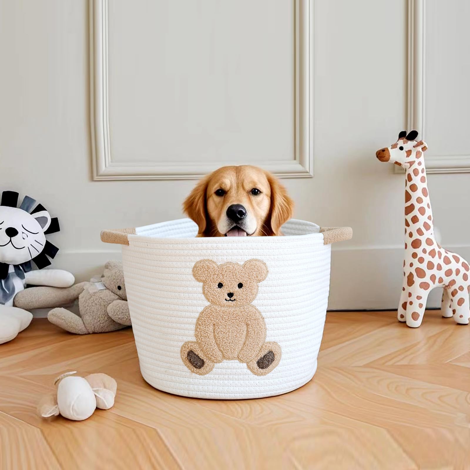 INough basket folded design saves space when not in use