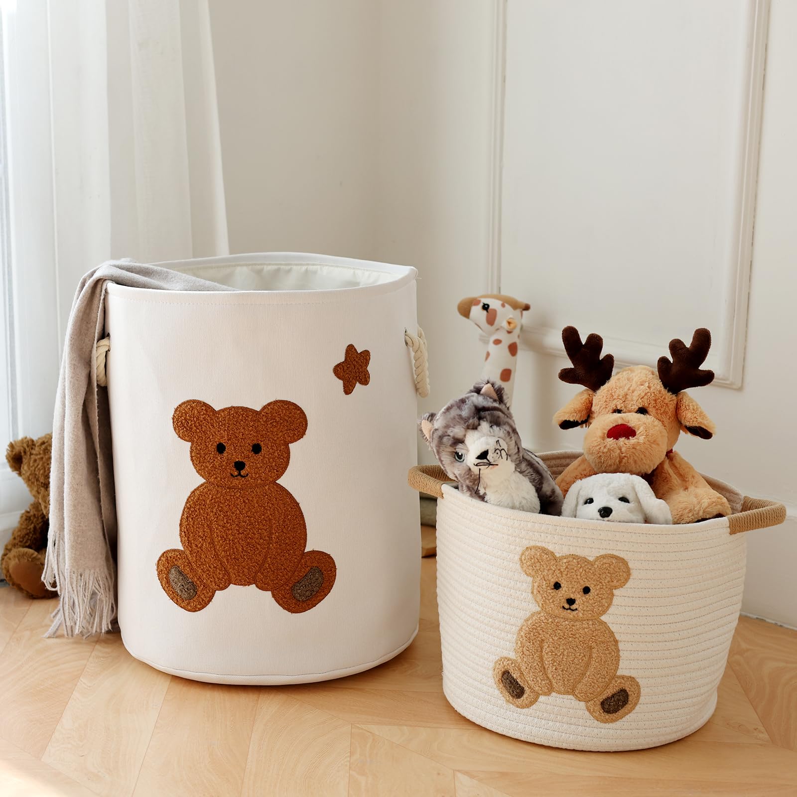 INough basket serves as a decorative gift basket for celebrations