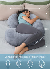INSEN removable outer and inner zippers enable easy washing and care