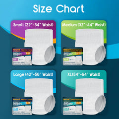 Inspire long-lasting leak-free protection ideal for travel and overnight use.
