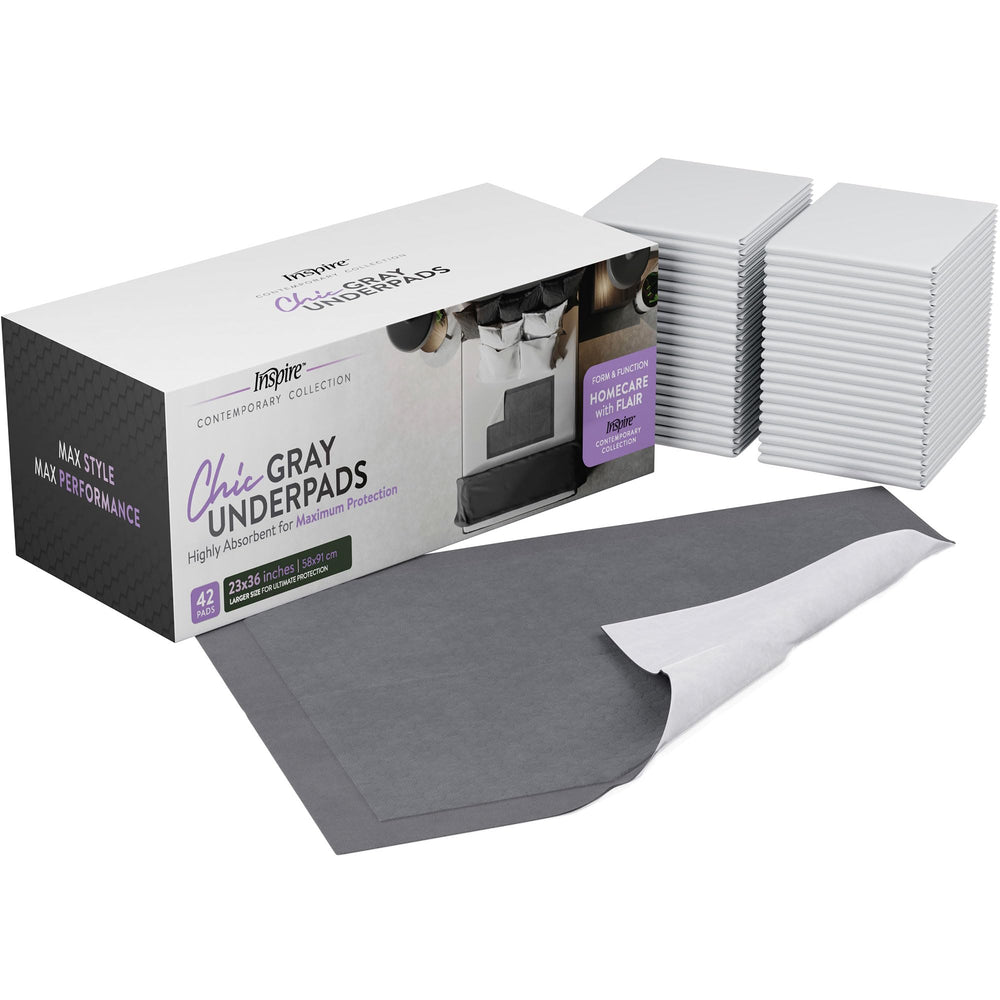 Inspire chic design bed pads blend with interior style.