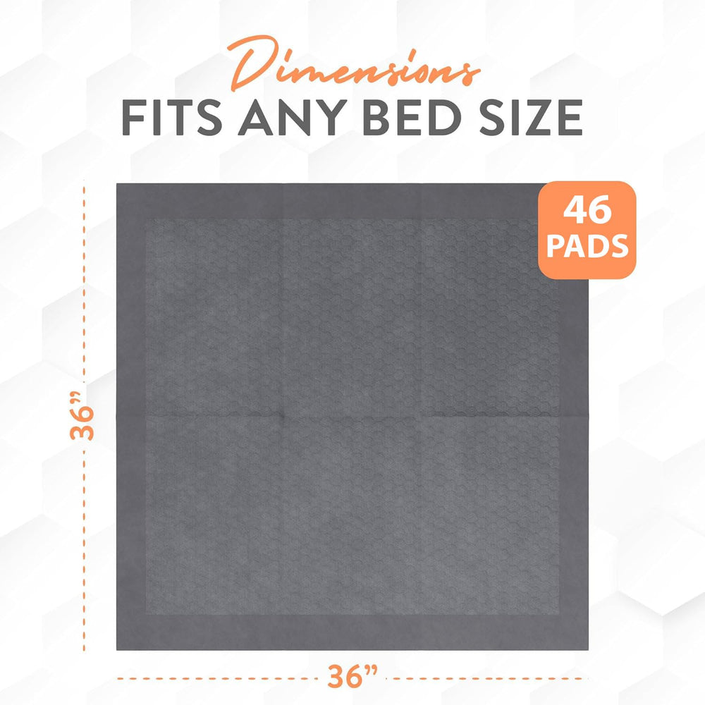 Inspire mattress protector underpad placed on a chair for spill protection