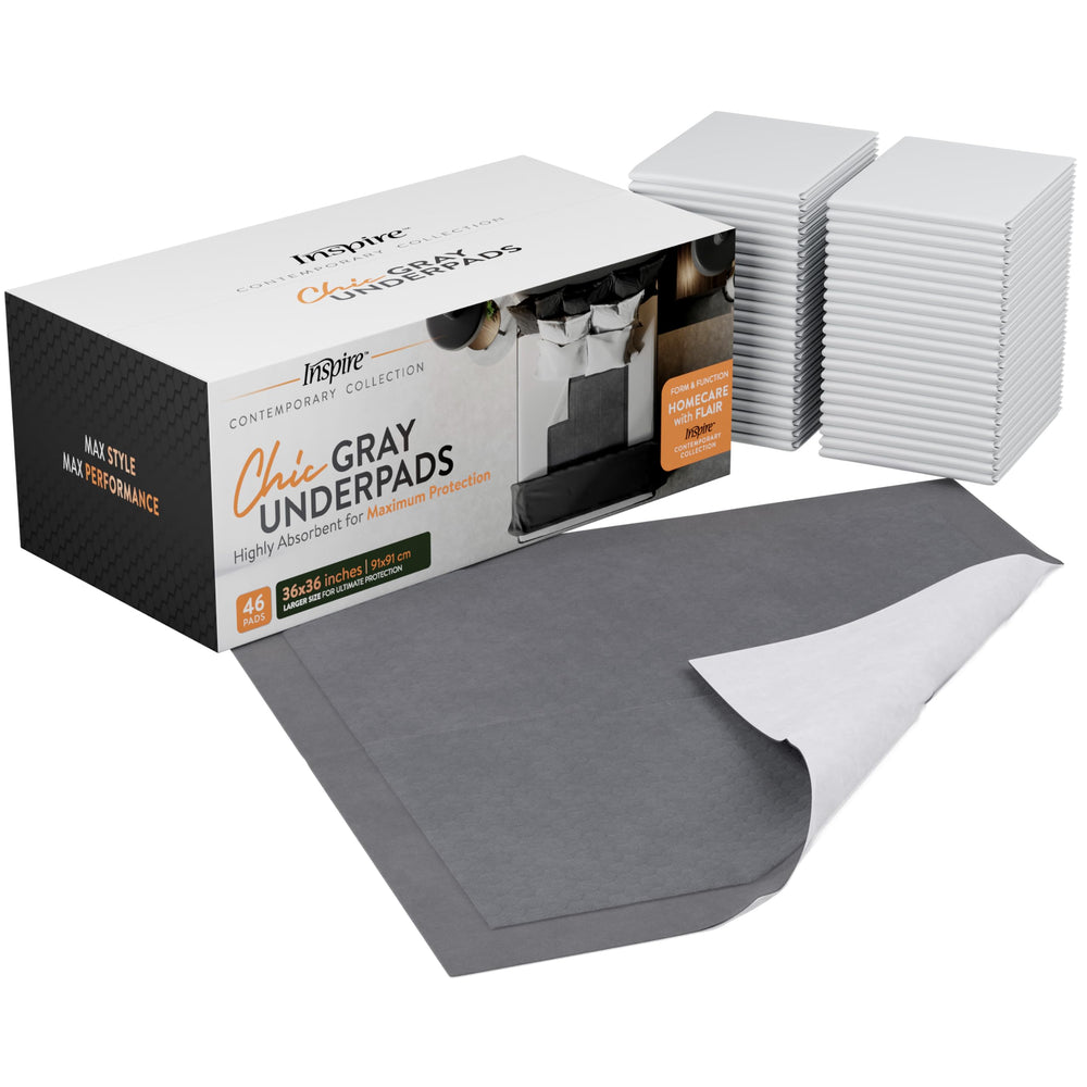 Inspire disposable changing pad for baby care in a home setting