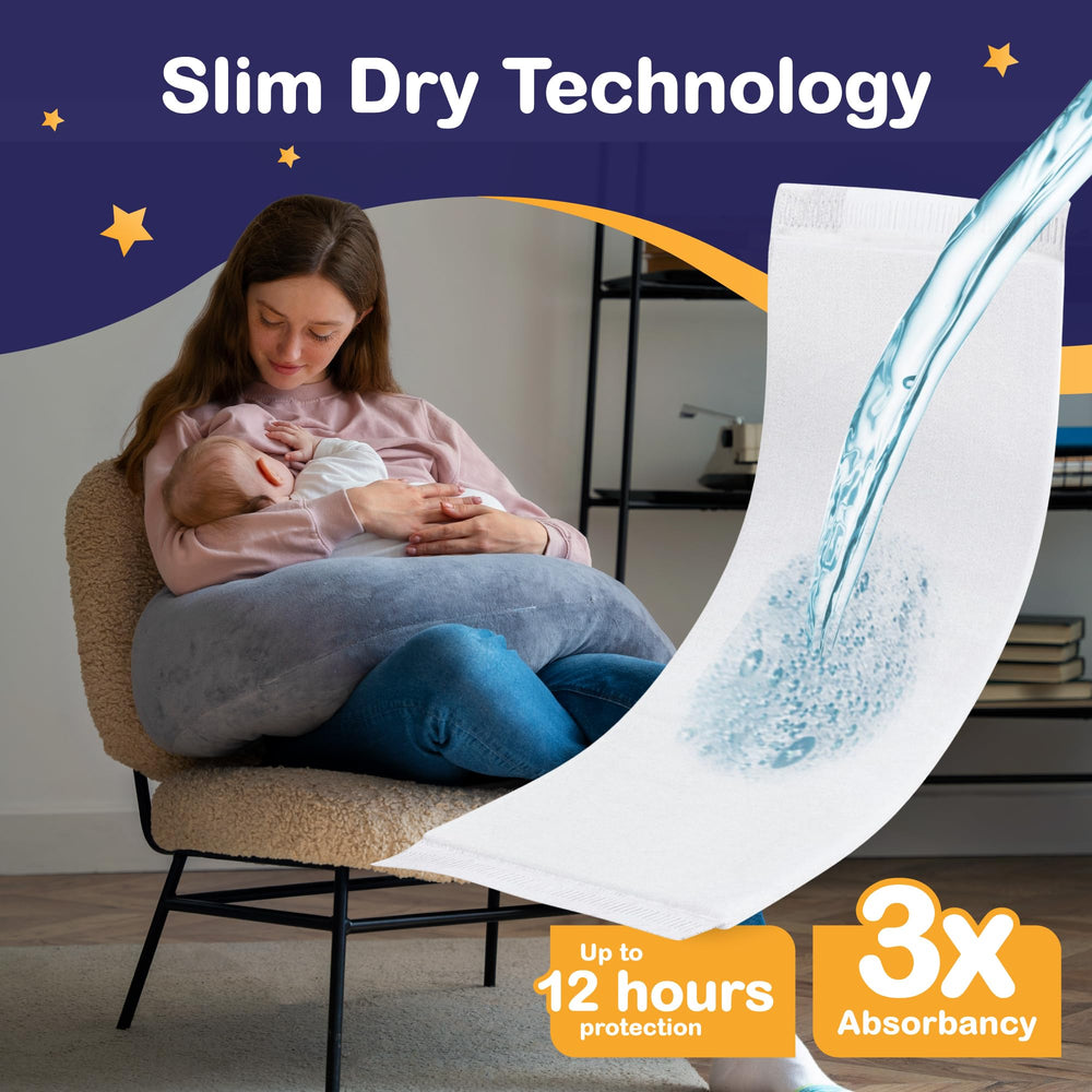 Inspire Ultra Dimples booster pad ready to insert into cloth or disposable diapers.