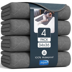 Inspire Underpads offer 34x36 inch coverage for bed protection and mess containment.