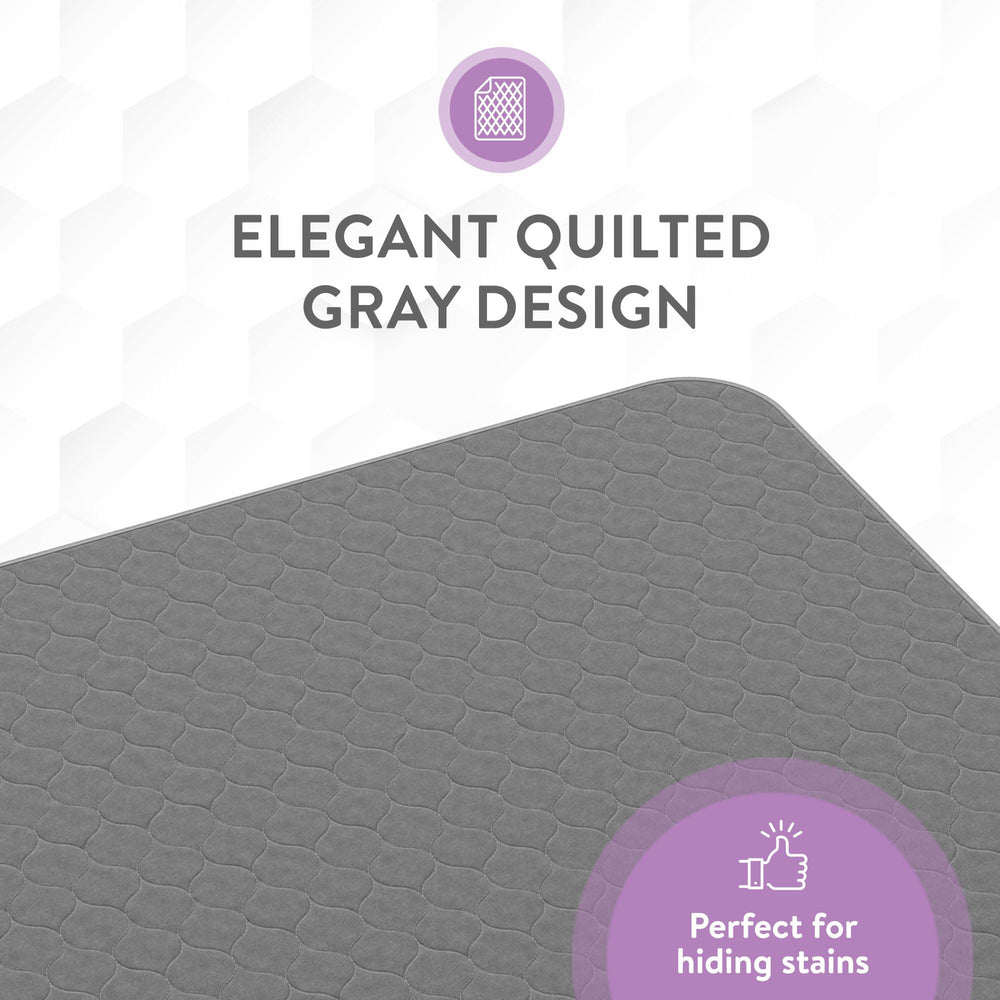 Inspire underpads extra large 34x52 covers more area and provides protection.