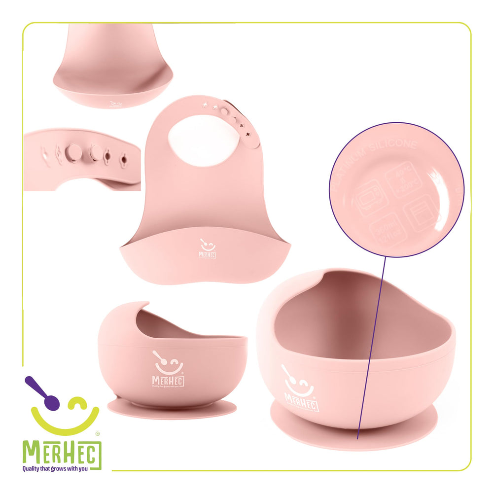 InspireJoy ergonomic soft-tipped spoons are gentle on gums and easy to grip.