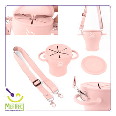 InspireJoy suction cup bowl holds homemade meals and reduces spills.