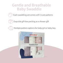 Insular 3-pack shows diverse designs for boy or girl and easy gifting.