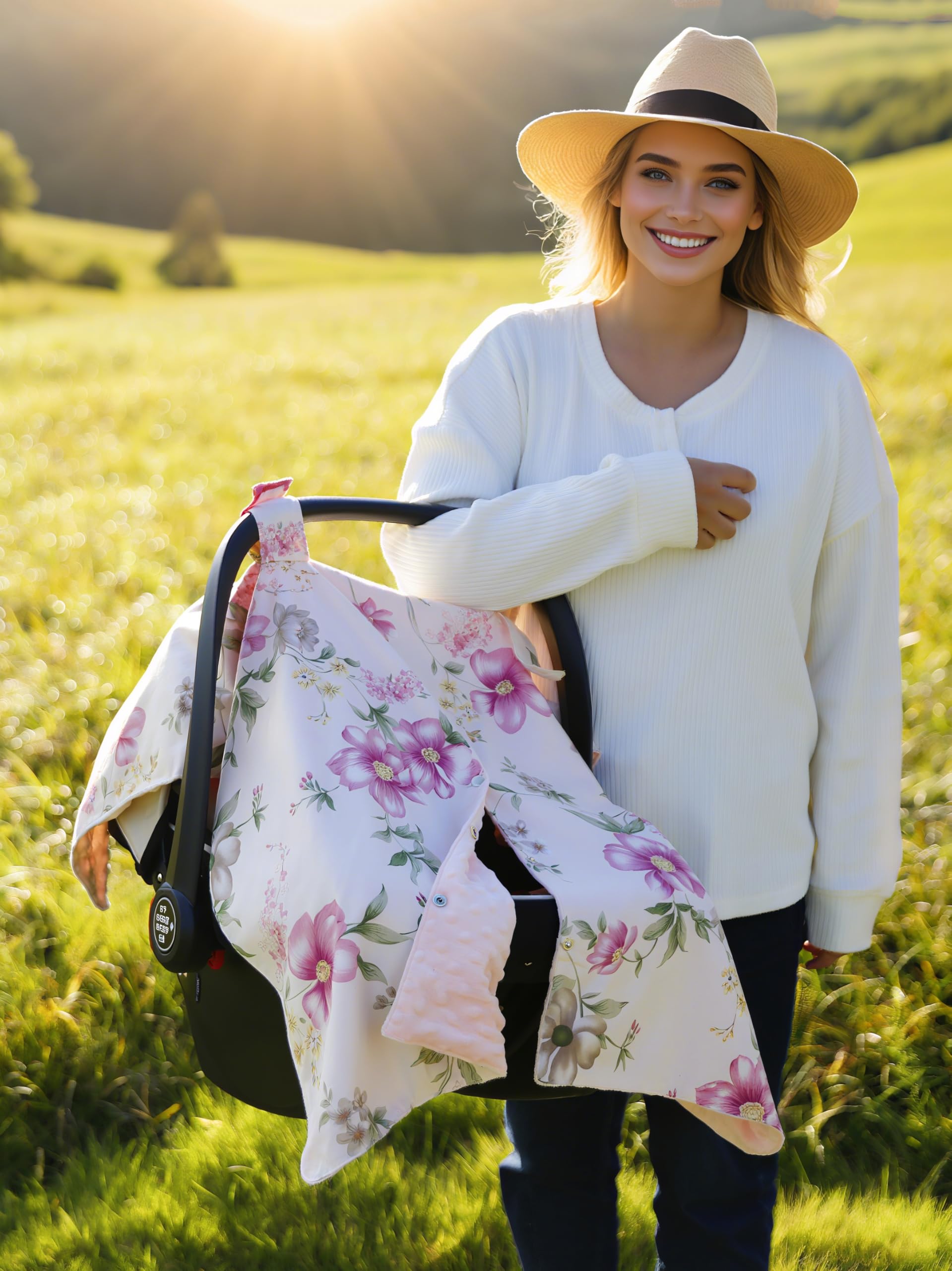 360-degree protection helps shield your baby from sun, wind, and dust.
