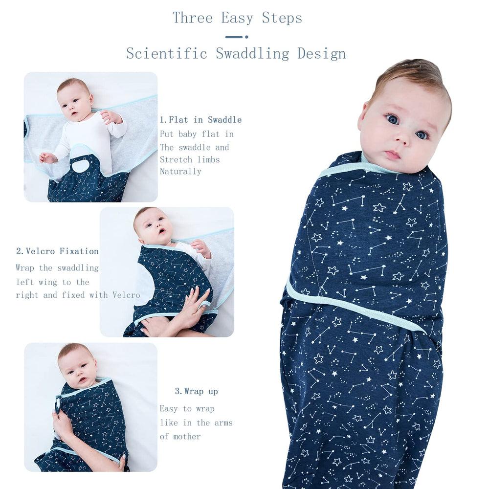 Gift-ready Insular swaddle set for new parents