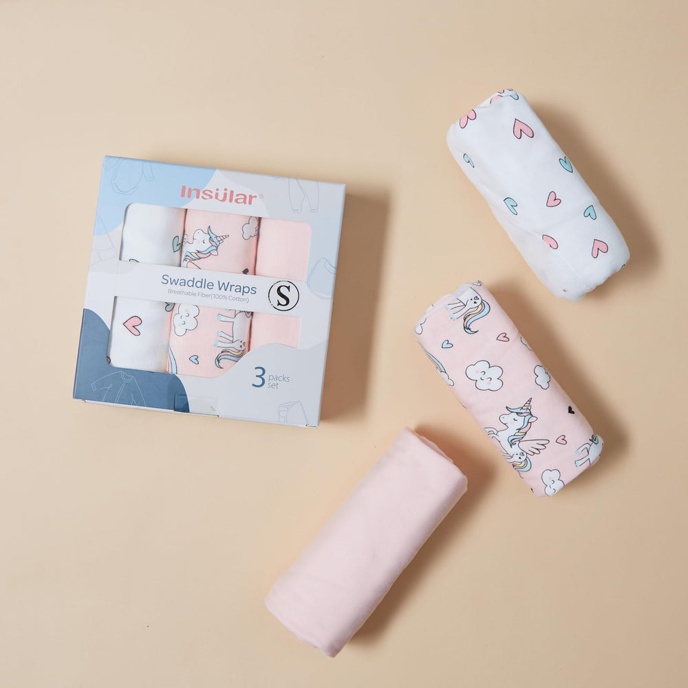 Insular baby swaddle sacks newborn fit 0-3 months close look.