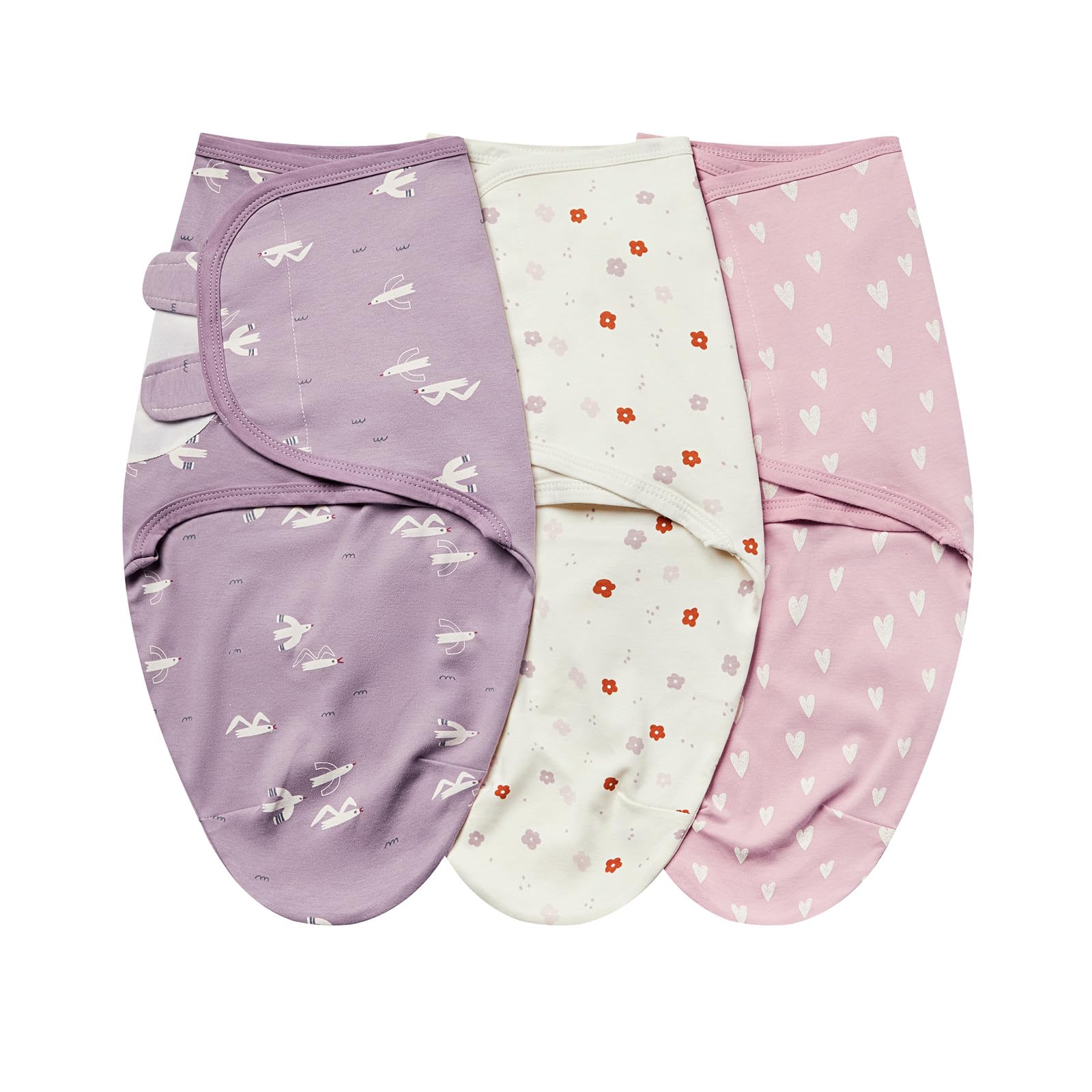 Insular baby swaddle sacks Seagull design in soft cotton for secure newborn sleep