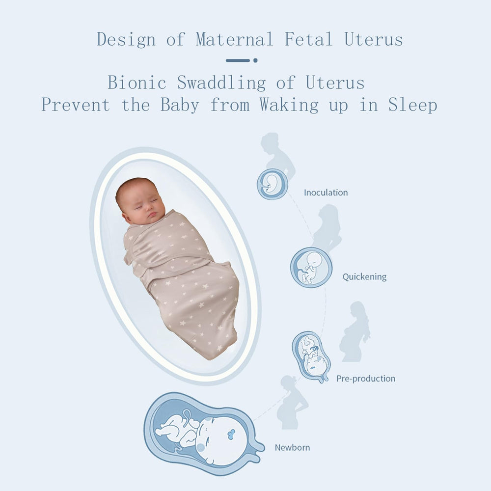 Insular soft cotton swaddle for gentle newborn comfort