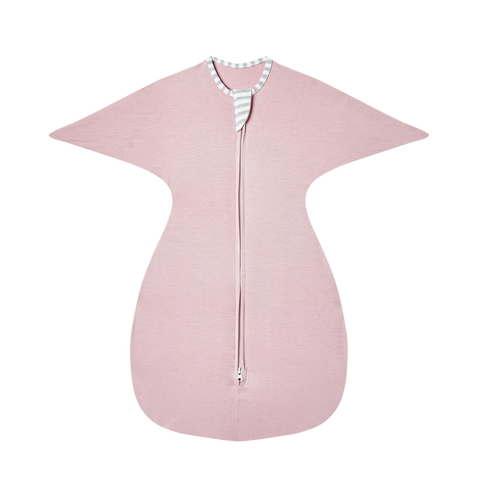 Insular baby transitional swaddle with arms-up design for soothing sleep.