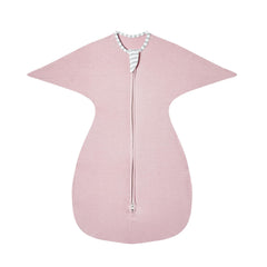 Insular baby transitional swaddle with arms-up design for soothing sleep.