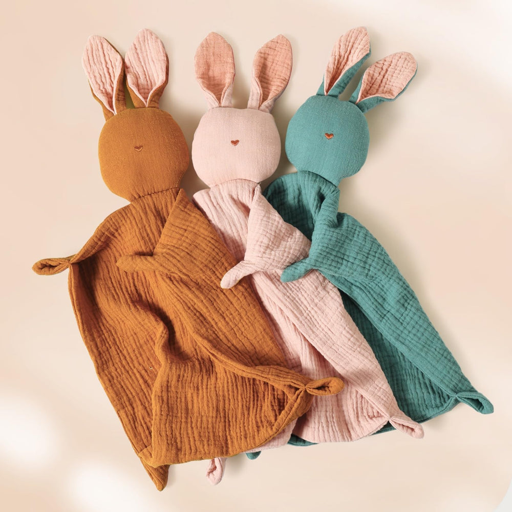 Insular Bunny Lovey makes a thoughtful baby shower gift.