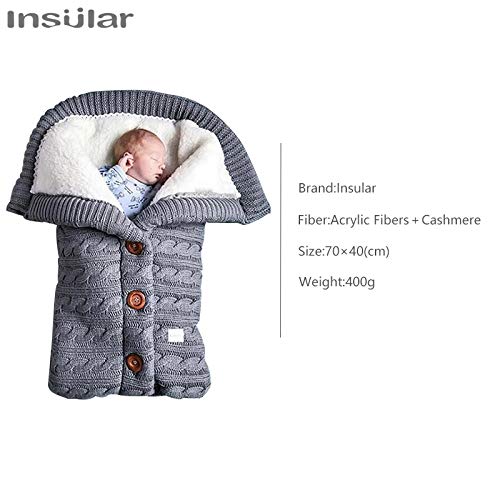 Insular machine washable sleep sack simplifies after-wash care.