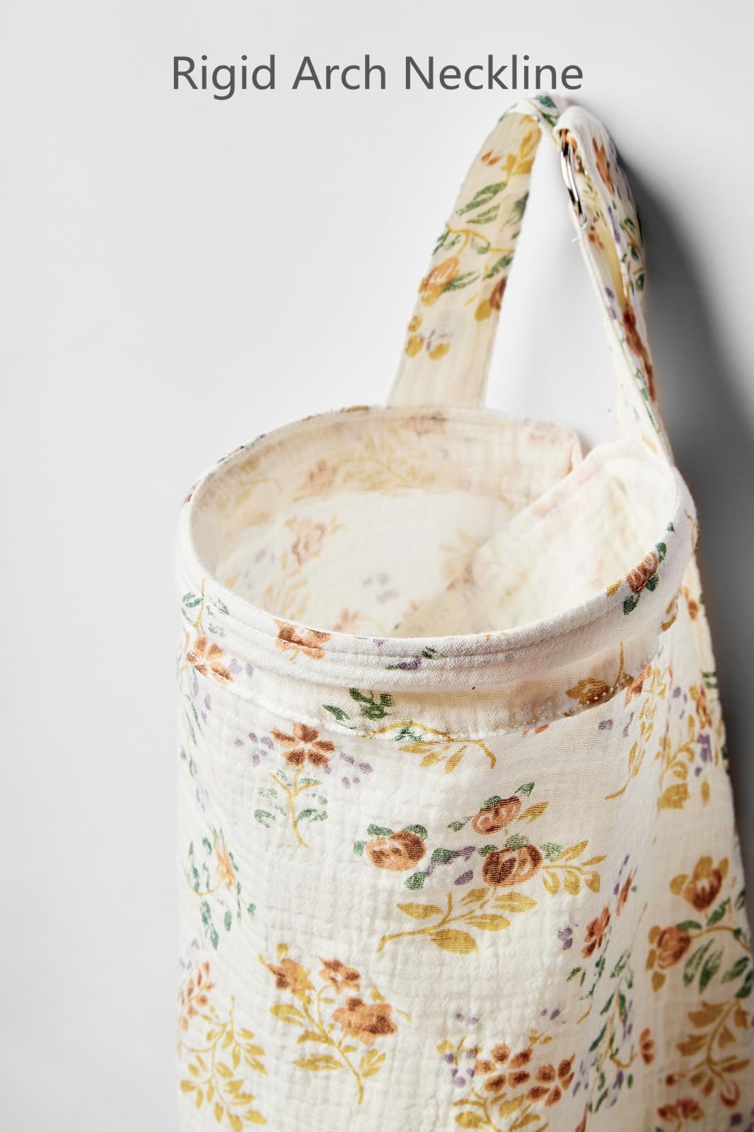 Insular nursing cover folded compactly for easy storage
