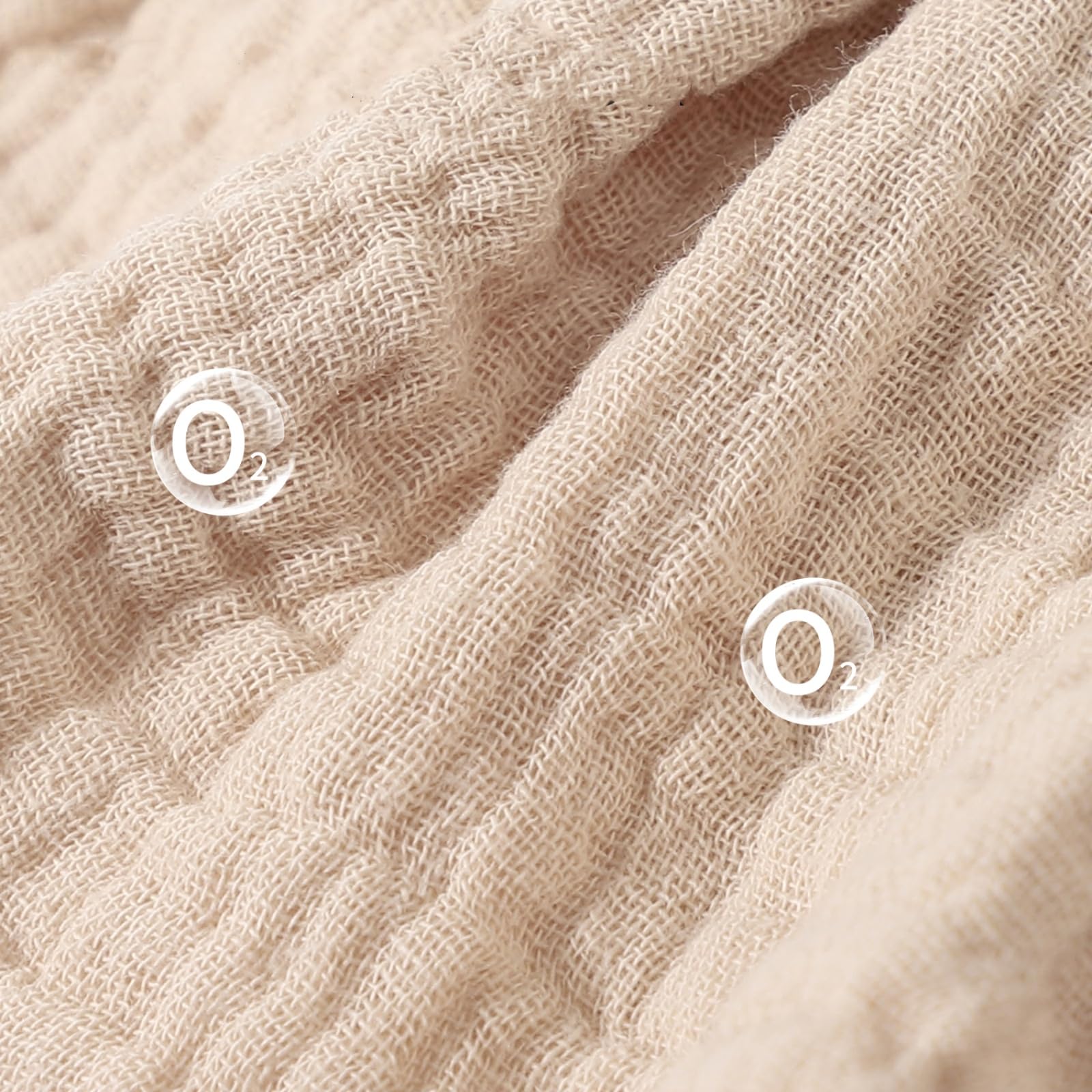 Insular muslin swaddle receiving-blanket 47x47 ideal for travel and outings.