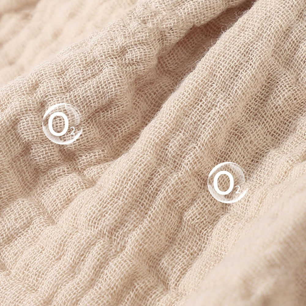 Insular muslin swaddle receiving-blanket 47x47 ideal for travel and outings.