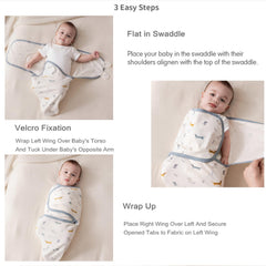 Insular Sleep Sack 3-pack offers versatile designs for boys and girls.