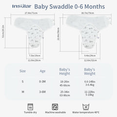 Insular 3-pack beige sheep swaddles offer versatile styling