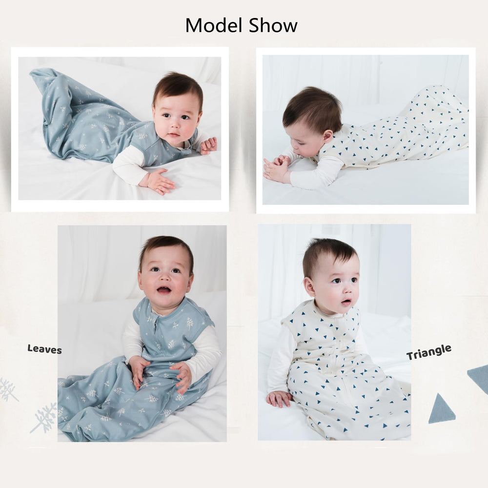 insular wearable blanket 2-pack is a practical unisex gift for baby showers.