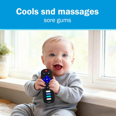 Intatikoo freezer-safe teether for cooling and soothing teething gums.