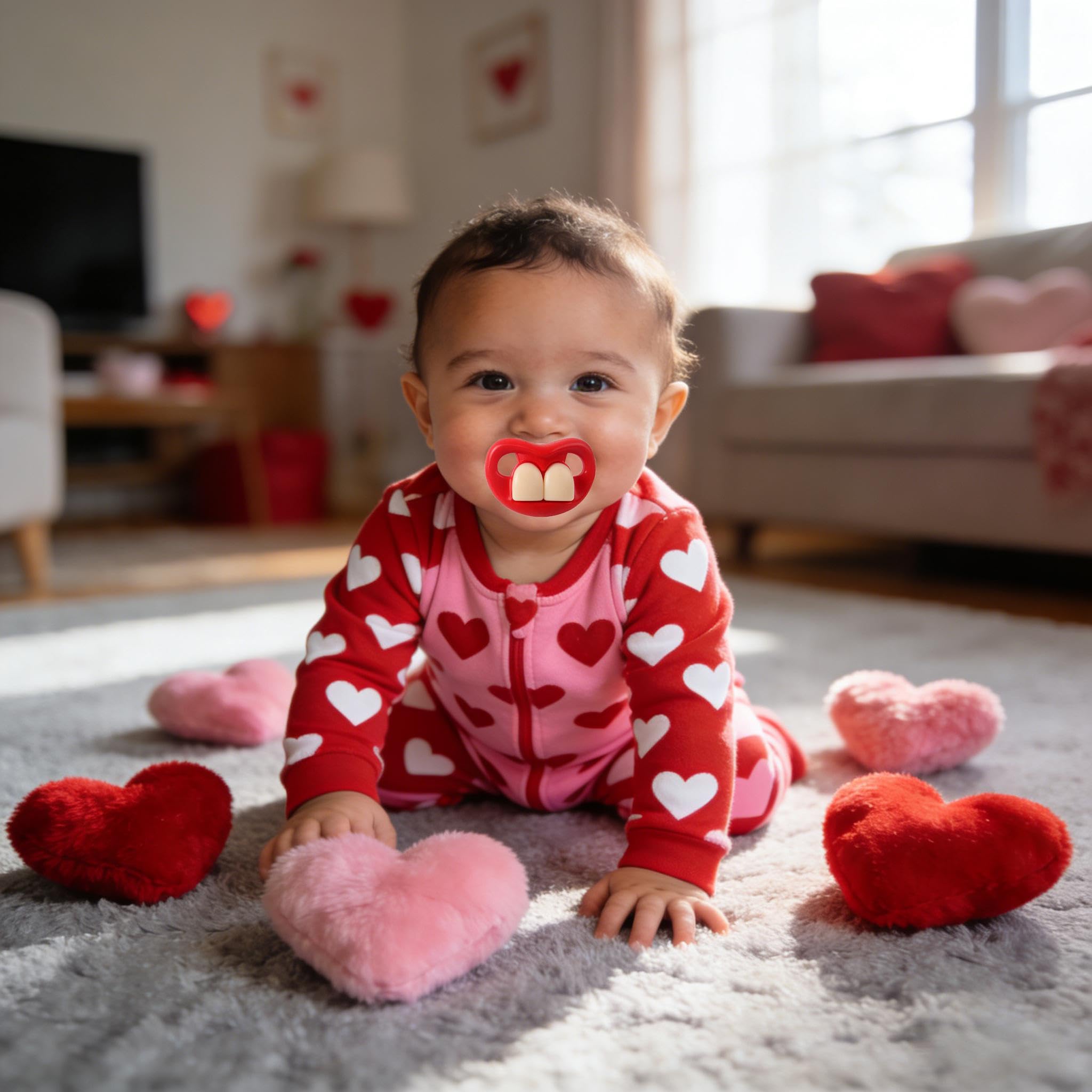 Intatikoo BPA-free silicone pacifier for safe chewing and teething