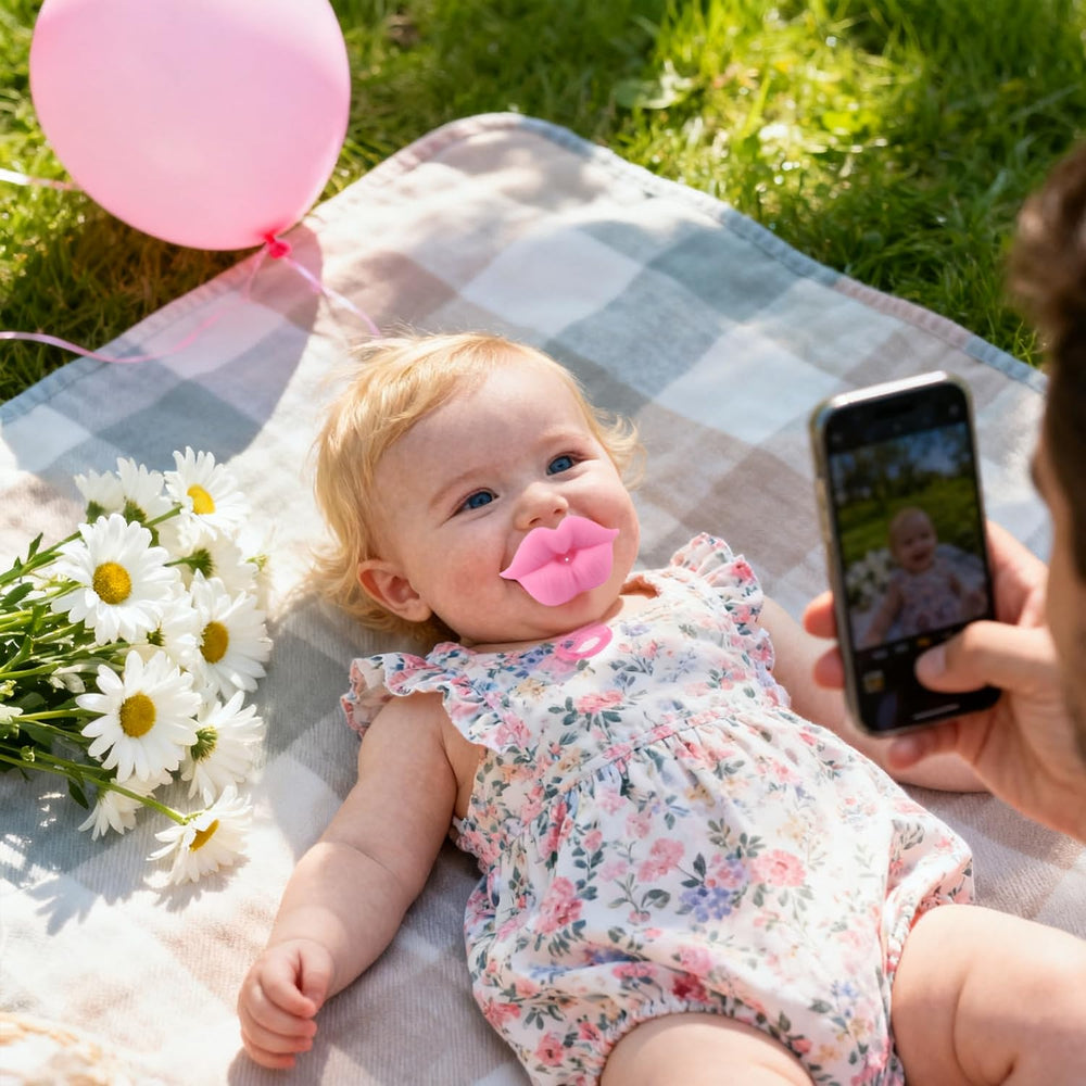 Intatikoo care guide pacifier for steam sterilization and easy cleaning.