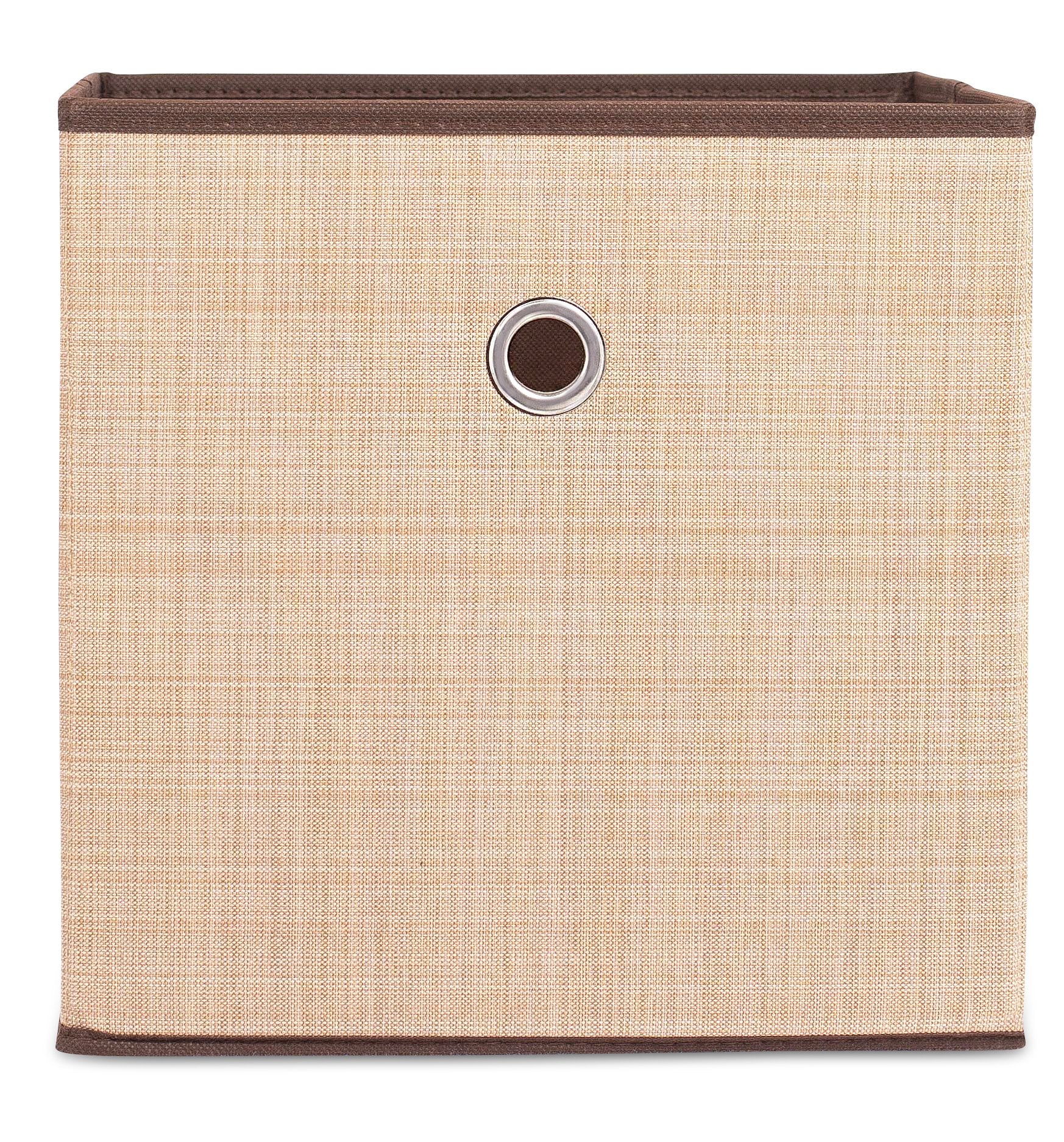 Internet's Best bin placed in a nursery enhances decor while organizing essentials.